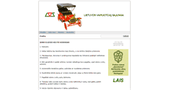 Desktop Screenshot of lvs.lt